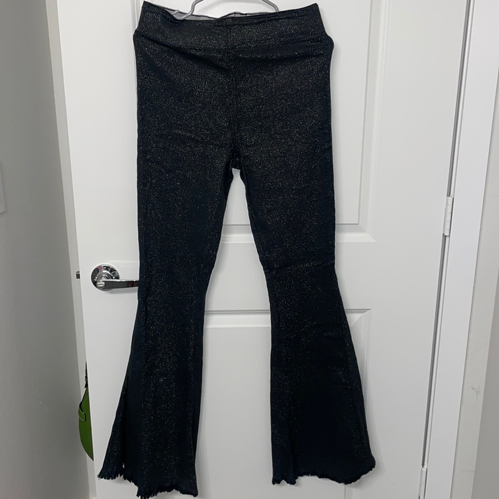 Show Me Your MuMu - Black & Gold Bell Bottoms